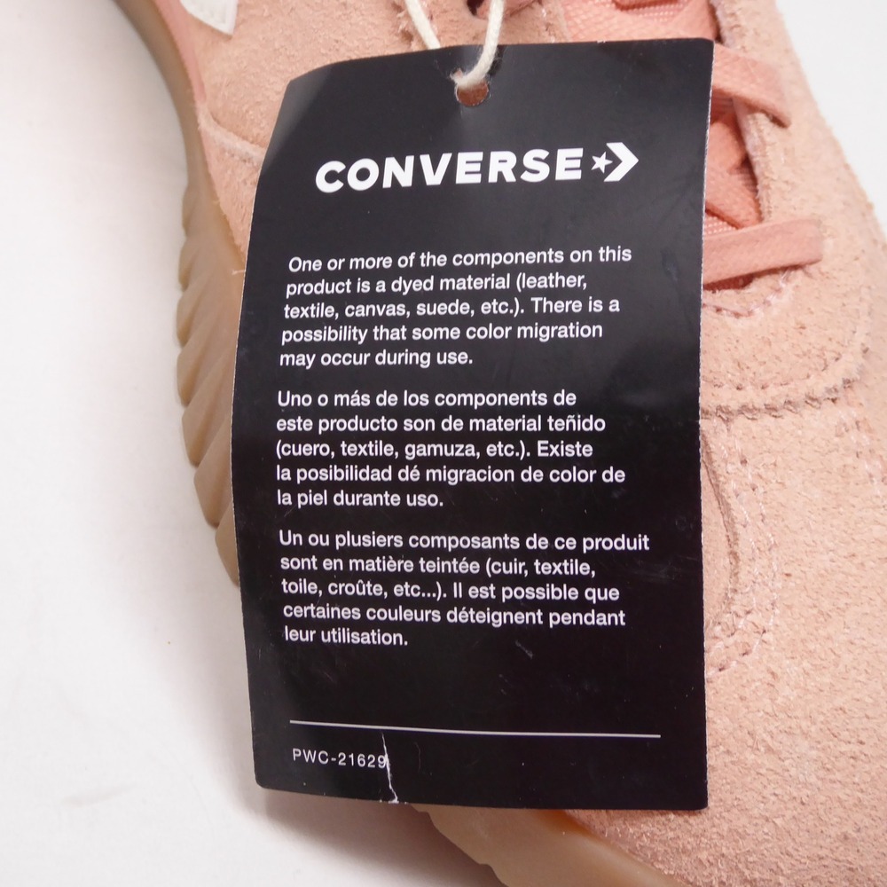 Converse Women Run Star Trainer Sneaker Flamingo Pink Suede Gum Sole A11506C 6.5 - Picture 7 of 9